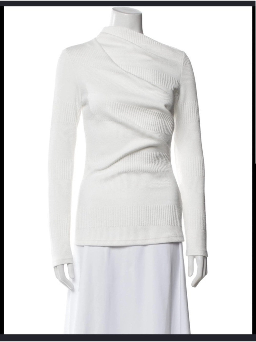 Women’s Asymmetric Ribbed Top